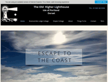 Tablet Screenshot of oldhigherlighthouse.com